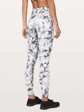 Lululemon Wunder Under High-Rise Tight *Dual Shibori Full-On Luxtreme 28" size 6